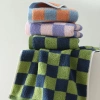 Khăn mặt trời Retro kẻ sọc cho người lớn, cotton mềm mại, phòng tắm, bơi, spa - 82.968 VND 3