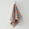 Khăn mặt trời Retro kẻ sọc cho người lớn, cotton mềm mại, phòng tắm, bơi, spa - 82.968 VND 8