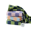 Khăn mặt trời Retro kẻ sọc cho người lớn, cotton mềm mại, phòng tắm, bơi, spa - 82.968 VND 9