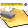 Khăn Microfiber 3m 2 Mặt Siêu Thấm Hút Nước Lau Ô tô Tiệm Tóc - Giá 29.610₫