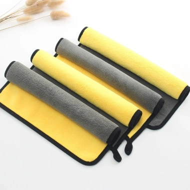 Khăn Microfiber 3m 2 Mặt Siêu Thấm Hút Nước Lau Ô tô Tiệm Tóc - Giá 29.610₫ 2