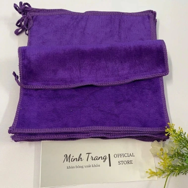 Khăn microfiber đa năng 25x25 - Giá rẻ 25.800đ, dùng làm nail, lau ô tô, bàn kính, có móc treo 6 Khăn microfiber đa năng 25x25 - Giá rẻ 25.800đ, dùng làm nail, lau ô tô, bàn kính, có móc treo 6
