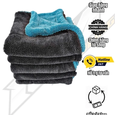 Khăn Microfiber Thấm Hút 2 Mặt 1.200GSM ICM Detailing - Giá 80.000 VND Giảm 20% 3