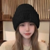Khăn Mũ Len Mùa Đông Nữ Hàn Quốc iLita - Bucket Lông Cừu Ulzzang Đẹp, Thời Trang, Trắng & Nâu 10