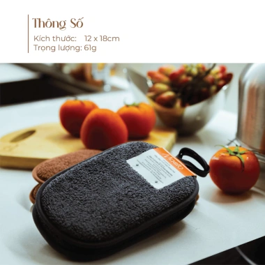 Khăn Nhấc Bếp MACIO 12x18cm Siêu Mềm, Thấm Hút Tốt, Chịu Nhiệt, Giá 30.000 2