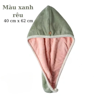 Khăn quấn tóc 2 lớp LuxBi - ủ tóc nhanh, khô siêu thấm hút lông cừu san hô, đa năng gội đầu, giảm còn 36k 8 Khăn quấn tóc 2 lớp LuxBi - ủ tóc nhanh, khô siêu thấm hút lông cừu san hô, đa năng gội đầu, giảm còn 36k 8
