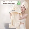 Khăn quấn tóc cotton cỡ lớn thấm hút tốt, giúp tóc nhanh khô, đa màu 37.5k