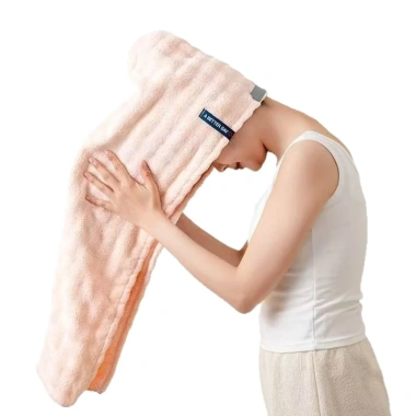 Khăn quấn tóc cotton cỡ lớn thấm hút tốt, giúp tóc nhanh khô, đa màu 37.5k 6 Khăn quấn tóc cotton cỡ lớn thấm hút tốt, giúp tóc nhanh khô, đa màu 37.5k 6