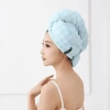 Khăn quấn tóc cotton cỡ lớn thấm hút tốt, giúp tóc nhanh khô, đa màu 37.5k 9