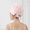 Khăn quấn tóc cotton cỡ lớn thấm hút tốt, giúp tóc nhanh khô, đa màu 37.5k 10