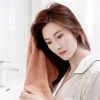 Khăn Quấn Tóc Khô Nhanh, Mềm Mại, Thấm Hút Tốt, 1 Lớp Siêu Tốc, Có Nút Cài, Thêu Hoạt Hình – Giá 35.000đ 3