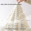 Khăn Quấn Tóc Sóng Nước, Mũ Lau Tóc Nhanh Khô, Cài Nút Tiện Lợi, Nhẹ Êm Da Đầu - 21.900₫ 3