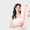 Khăn Quấn Tóc Sóng Nước, Mũ Lau Tóc Nhanh Khô, Cài Nút Tiện Lợi, Nhẹ Êm Da Đầu - 21.900₫ 8