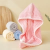 Khăn Quấn Tóc Sóng Nước, Mũ Lau Tóc Nhanh Khô, Cài Nút Tiện Lợi, Nhẹ Êm Da Đầu - 21.900₫ 9