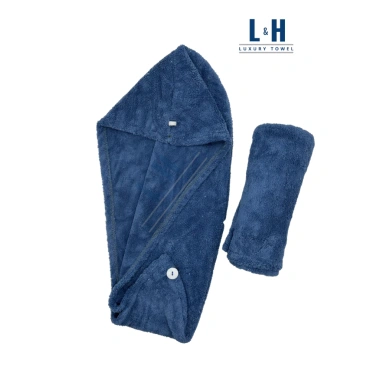 Khăn quấn ủ tóc lông cừu siêu mềm, lau khô nhanh trong 30s - Giá chỉ 35.000đ