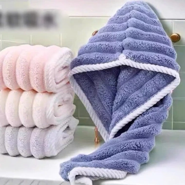 Khăn Quấn Ủ Tóc Siêu Thấm Hút Nhanh, Khô Siêu Tốc - Giá chỉ 14.000₫