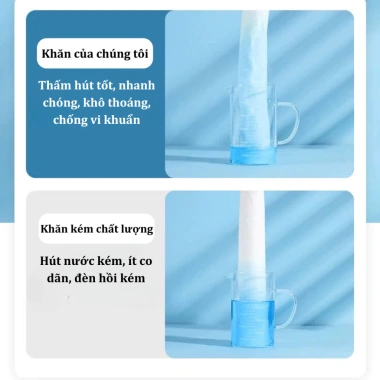 Khăn Tắm 1 Lần Sumi Kháng Khuẩn, Thấm Hút, Mềm Mại, An Toàn Da Chỉ 11.399 VND 5