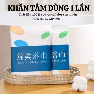 Khăn Tắm 1 Lần Sumi Kháng Khuẩn, Thấm Hút, Mềm Mại, An Toàn Da Chỉ 11.399 VND 9