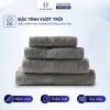Khăn tắm cotton cao cấp màu xám - siêu thấm hút, mềm mịn, không xù lông, an toàn da nhạy cảm - chỉ 49.000₫ 6
