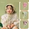 Khăn tam giác ren trùm đầu kiểu Pháp cho bé gái - Đi biển, chụp ảnh, picnic, vải chiffon, 38.500₫