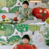 Khăn tam giác ren trùm đầu kiểu Pháp cho bé gái - Đi biển, chụp ảnh, picnic, vải chiffon, 38.500₫ 5
