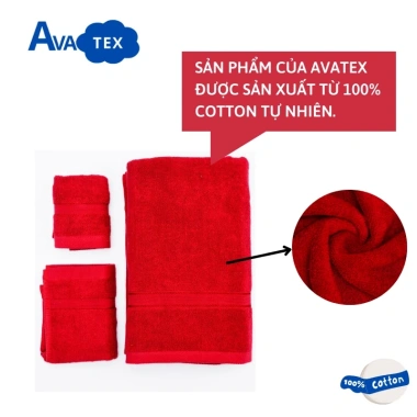Khăn Tắm, Gội Đầu, Lau Mặt AVATEX 100% Cotton Thấm Hút, Không Ra Màu - Giá 20.000 (Giảm) Dùng cho Spa, Khách Sạn 3