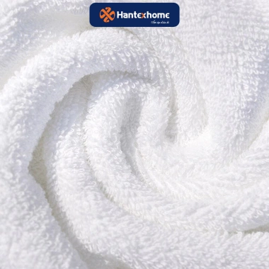 Khăn tắm khách sạn trơn HANTEXHOME cotton mềm mại thấm hút không xù 5 sao 39.600₫