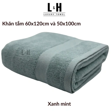 Khăn tắm Kokoya cỡ vừa 60x120/50x100 cao cấp xuất Hàn, thấm hút nhanh, không bám bông, dày dặn 70.000 VND
