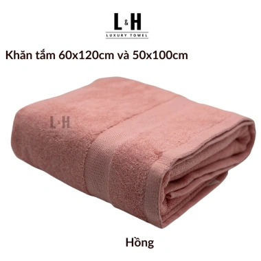 Khăn tắm Kokoya cỡ vừa 60x120/50x100 cao cấp xuất Hàn, thấm hút nhanh, không bám bông, dày dặn 70.000 VND