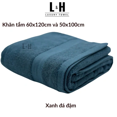 Khăn tắm Kokoya cỡ vừa 60x120/50x100 cao cấp xuất Hàn, thấm hút nhanh, không bám bông, dày dặn 70.000 VND