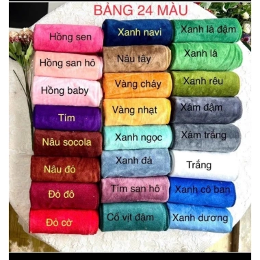 Khăn tắm Microfiber kt50*70cm Siêu mềm, thấm nhanh, không xù lông, chỉ 21.900₫ 9 Khăn tắm Microfiber kt50*70cm Siêu mềm, thấm nhanh, không xù lông, chỉ 21.900₫ 9