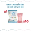 Khăn tắm nén du lịch 90g Cotton 70x140cm, dày dặn, thấm hút nhanh, dùng 1 lần, giá chỉ 5.000đ 10