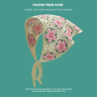 Khăn tắm ren chùm đầu bé gái xinh xắn, vải chiffon - Đẹp cho biển, chụp ảnh, picnic - 45.500₫