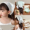 Khăn tắm ren chùm đầu bé gái xinh xắn, vải chiffon - Đẹp cho biển, chụp ảnh, picnic - 45.500₫ 9