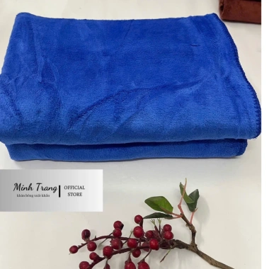 Khăn tắm Spa size lớn 70x140cm microfiber mềm mịn, an toàn da, không sổ lông - 55.000đ 7