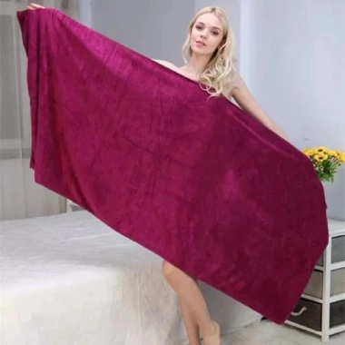 Khăn tắm và quấn người spa 70x140, thấm hút siêu nhanh, ưu đãi 44.099đ
