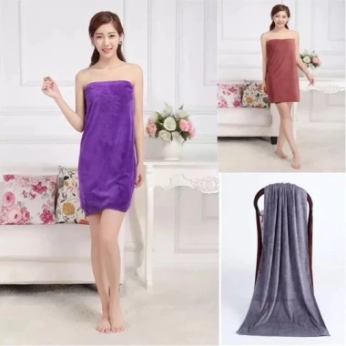 Khăn tắm và quấn người spa 70x140, thấm hút siêu nhanh, ưu đãi 44.099đ