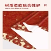 Khăn trải bàn Tết Nguyên Đán 2.026 màu đỏ không giặt, chống thấm nước & dầu, lễ hội mới 3