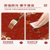 Khăn trải bàn Tết Nguyên Đán 2.026 màu đỏ không giặt, chống thấm nước & dầu, lễ hội mới 4