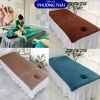 Khăn trải giường massage spa có lỗ úp mặt, mềm mịn, thấm hút tốt, chỉ 28.000₫
