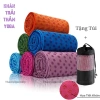Khăn Trải Thảm Yoga Hạt Cao Su Non Siêu Bền - Giá 159.000, Tặng Túi Đựng