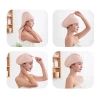 Khăn Trùm Đầu Microfiber JULEP BEAUTY - Siêu Thấm, Cài Khuy, Làm Khô Tóc, Giá 20k 8