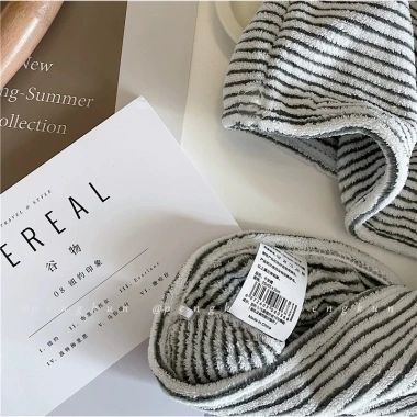 Khăn trùm đầu siêu thấm nhanh, mũ tắm Coral Fleece sợi than tre - khô tóc trong 30s