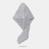 Khăn trùm đầu siêu thấm nhanh, mũ tắm Coral Fleece sợi than tre - khô tóc trong 30s 10