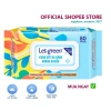 Khăn ướt đa năng Let‑green 80 tờ kháng khuẩn - Giá chỉ 34.650₫, tiết kiệm 3