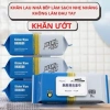 Khăn Ướt Lau Bếp 10 Gói Hương Chanh Cao Cấp - An Toàn, Tiện Lợi, Giá 59.000 VND