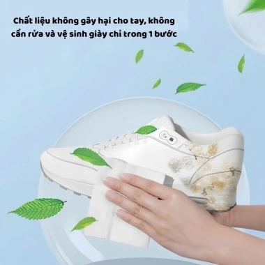 Khăn Ướt Lau Giày Oxilim 1 Tờ - Không Hóa Chất, Tiện Lợi Du Lịch, Giá 5.000₫