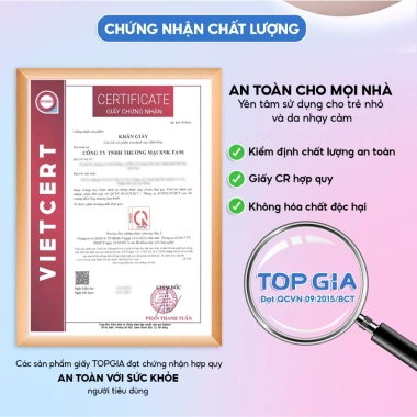 Khăn ướt Topgia 80 tờ mềm mại, không cồn, không mùi, không parabens - Giá 29.000 mẹ và bé 2