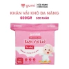 Khăn Vải Khô Đa Năng Gumi Siêu Dai Mềm Mịn Dành Cho Mẹ và Bé 300/600/900g Giá 50k 7