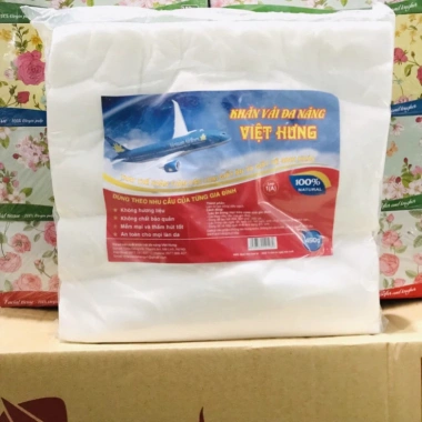 Khăn Vải Khô Đa Năng Việt Hưng 400g - KT 300x28mm, Hàng Loại 1, Giá Ưu Đãi 38.200đ